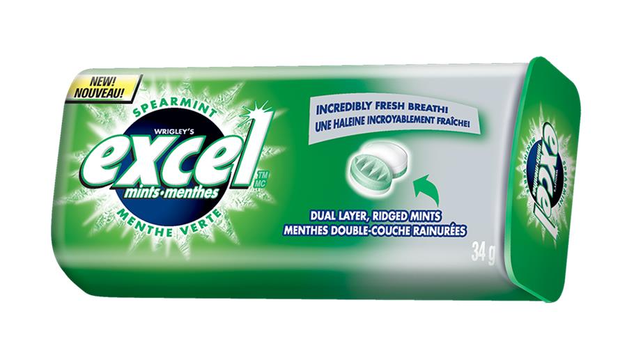 EXCEL SPEARMINT MINTS TINS 8'S