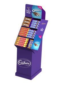 Picture of CADBURY GENEROSITY SINGLES VARIETY FLOOR PPK (264)