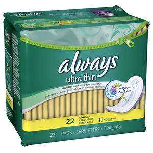 ALWAYS EXTRA PROTECTION LINERS 6/40 